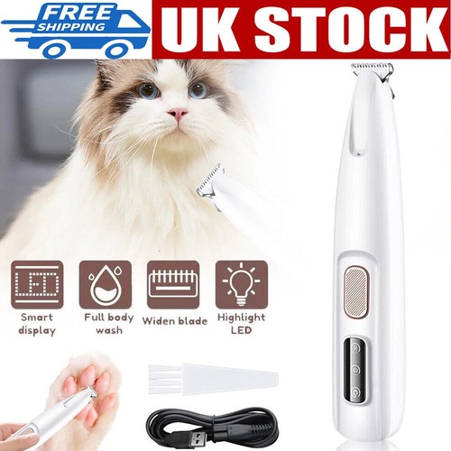 Silent pet cordless cat dog - s,