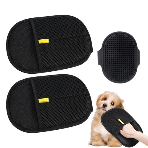 Pet hair remover gloves - remover,